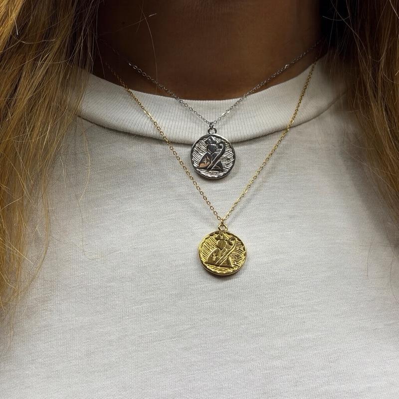 Collana Bijoux Medaglia San Gennaro