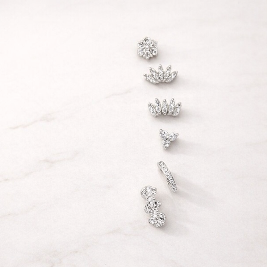 Orecchini Mini Luxury – Set Mix Brillantati (Bijouteria)