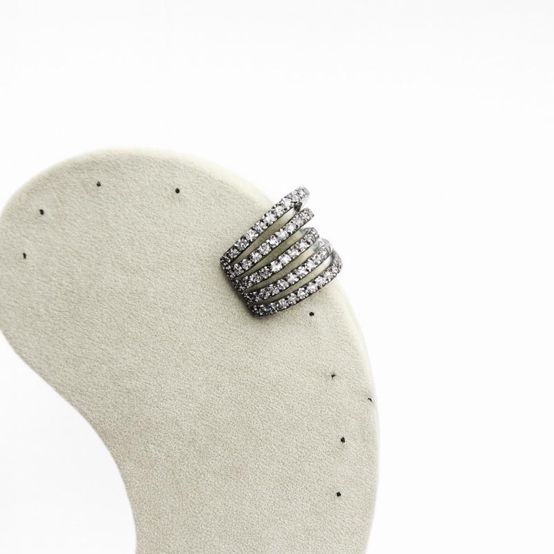 Orecchino Ear Cuff – “Multi Shine”  Disponibile in Gold e Silver