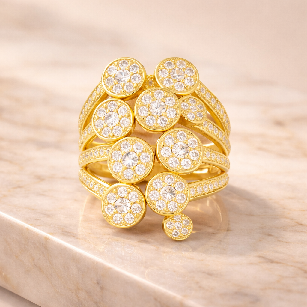 Anello “Galaxy Shine” – Regolabile e Super Luminoso