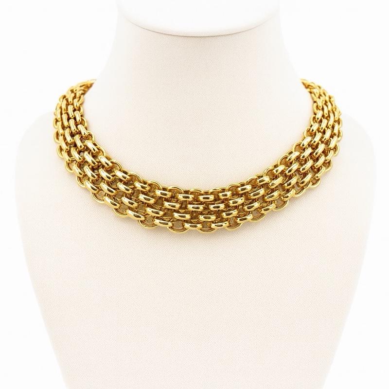 Collana a Catena Larga “Royal Chain” – Disponibile Oro o Argento (Bijoux)